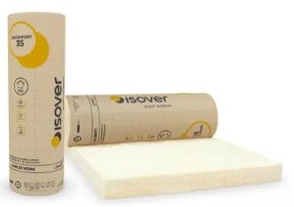 Isover Laine de verre à dérouler épaisseur 280 mm R=7 (3,36 m²/rouleau) - 13324
