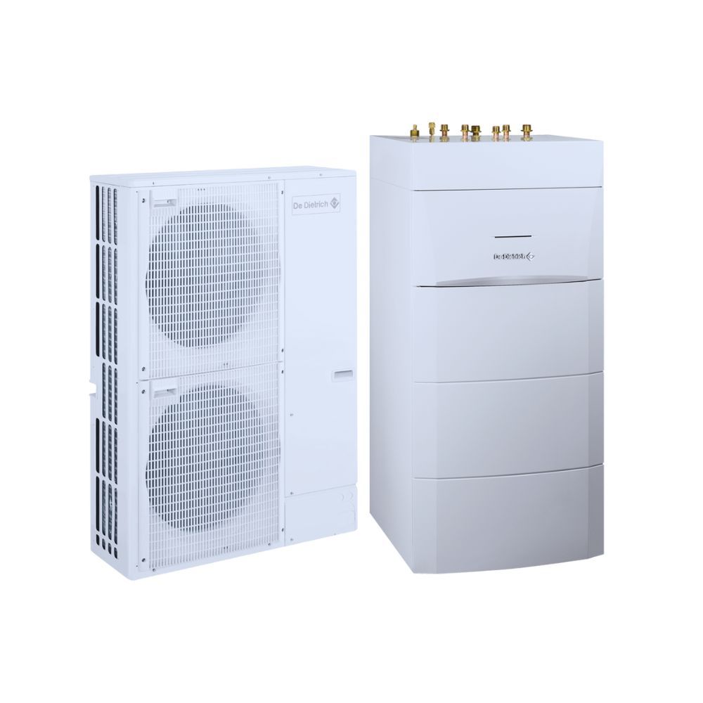 KIT PAC air/eau De Dietrich ALEZIO S V200 Split Inverter – 16 kW – Monophasé