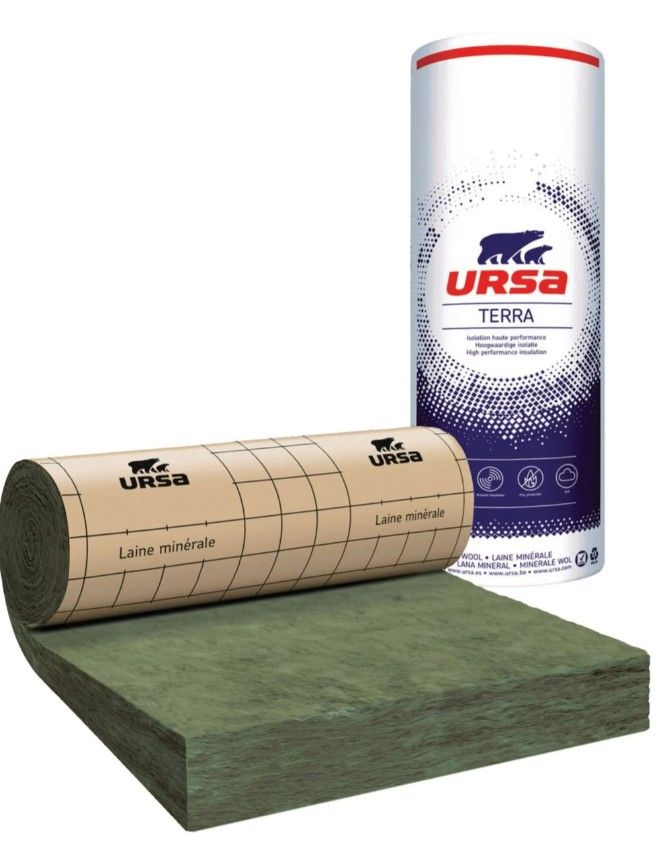 URSA ISOLAINE SOUFL'ROL 35 LAINE DE VERRE EP 220MM/R=6  /ROULEAU = 3,60M² -RAMPANTS-2142597-2142597