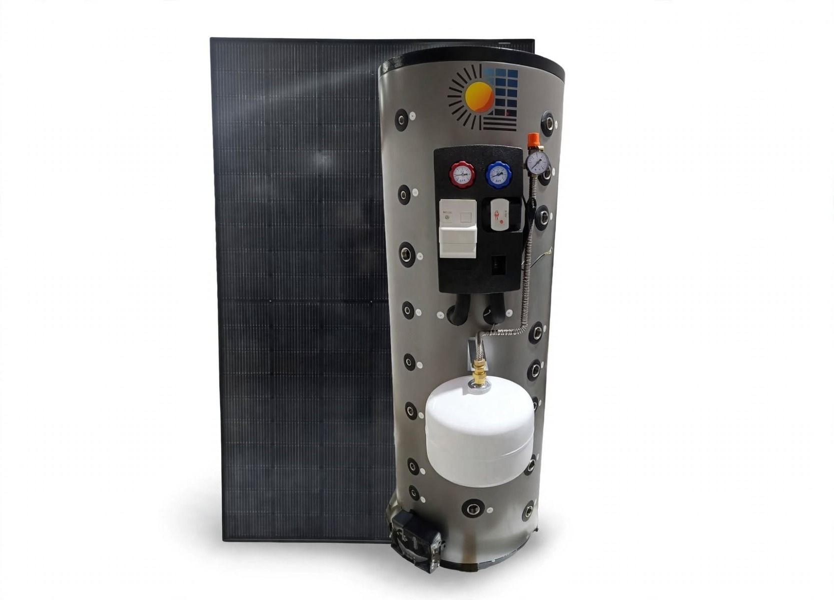KIT SSC COMPLET Soleon 405L monté - 12 panneaux EVO20, accessoires, glycol