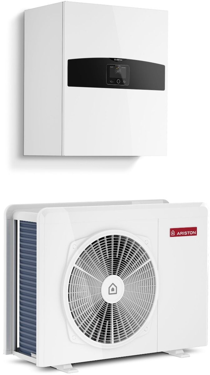 KIT PAC air/eau Ariston Nimbus Plus 120S NET Bibloc – Triphasé