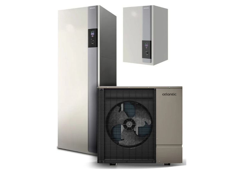 KIT PAC air/eau Atlantic Alfea Excellia Bibloc S12 - Monophasé