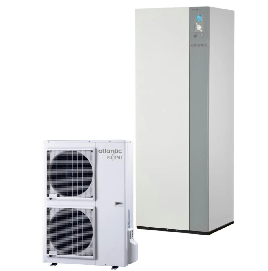 KIT PAC air/eau Atlantic Alfea Excellia AI Duo Bibloc - ECS 190L - 14kW - Monophasé