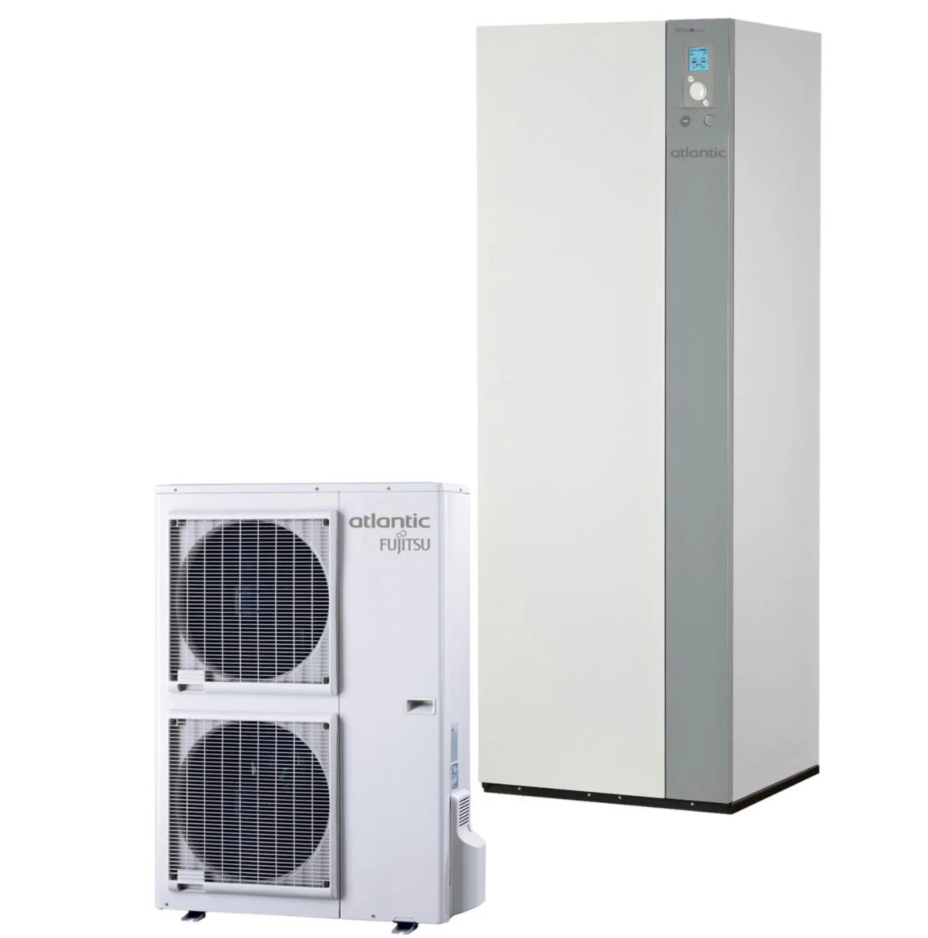 KIT PAC air/eau Atlantic Alfea Excellia AI Duo Bibloc - ECS 190L - 11kW - Triphasé