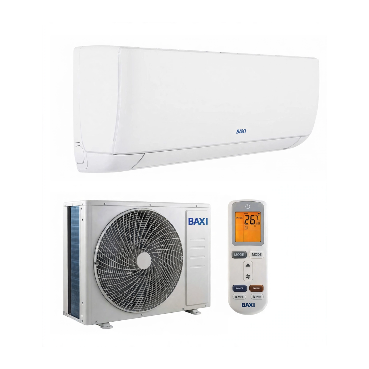 KIT PAC Baxi Air/Air 2,5kW R32 Monosplit