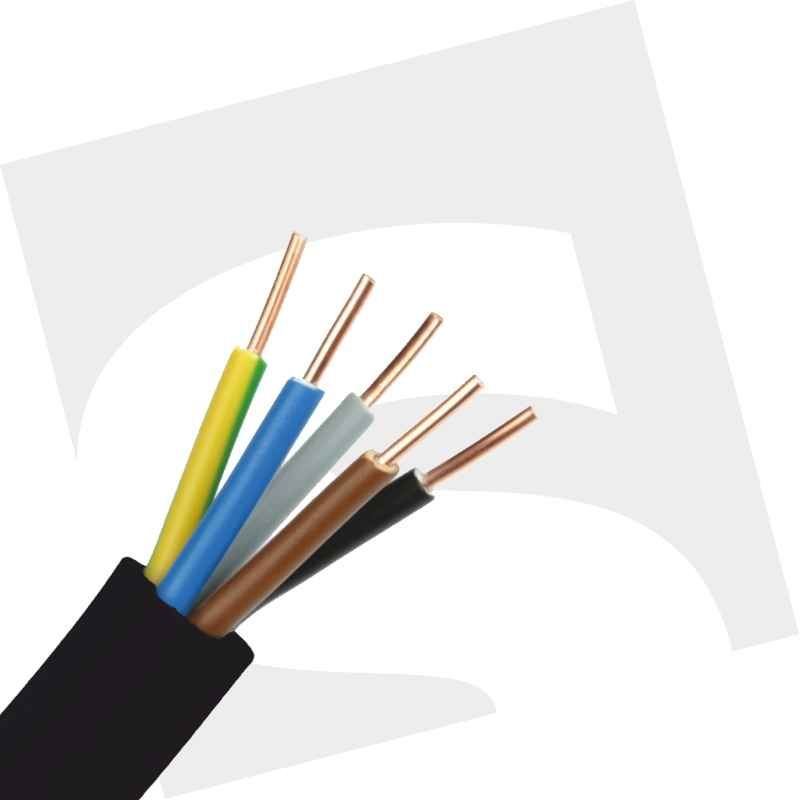 Ecoya - Câble Électrique 5G 6mm² (Longueur 25m) - 5G6MM2