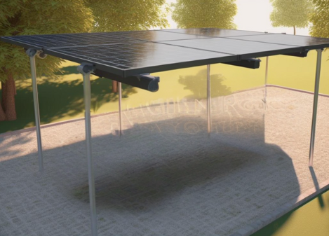 Ecoya - Barre de Renfort pour Carport 1x3 (Partie 1/3) - J001