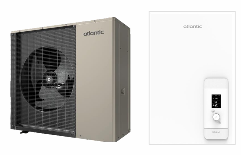 KIT PAC air/eau – Atlantic Isilia M 16 Hydrosplit Monobloc R32 – Monophasé