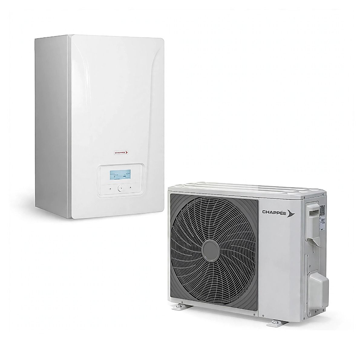 KIT PAC air/eau Chappée ERIA-S PLUS Split Inverter – 8 kW – Monophasé