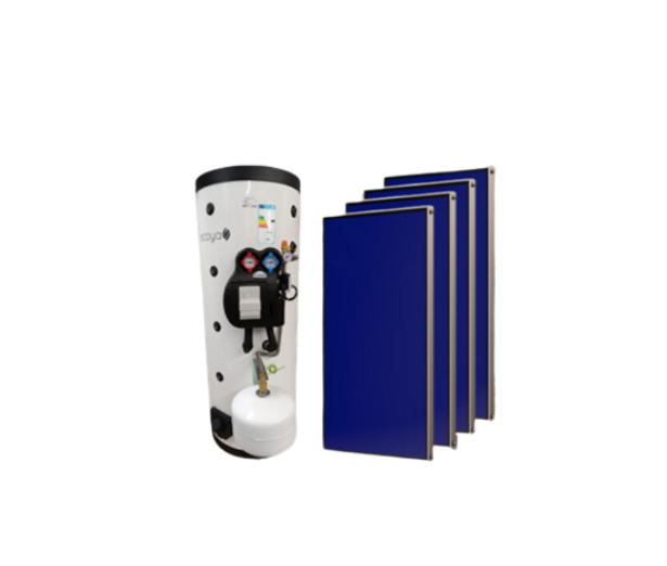 KIT COMPLET SSC ECOYA BLANC 406L (Ballon 406L + 4Panneaux EVO+ accessoires)-SSCECOYA406BEVO20-SSCECOYA406BEVO20