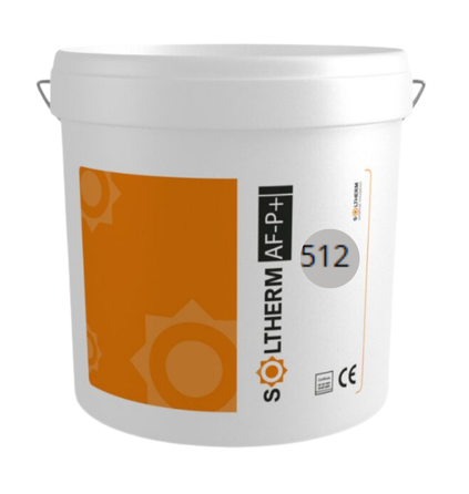 Soltherm AFC Enduit de finition aspect taloché 1.5 mm Gris Clair Trendy 512 25kg - AFCTRENDY512