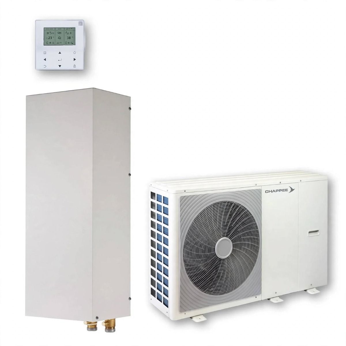 KIT PAC air/eau Chappée ERIA-M PLUS Réversibles Monobloc – 16 kW – Monophasé