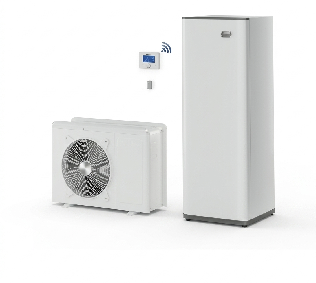 KIT PAC Air/Eau Chaffoteaux Arianext Compact 50M 2Z Link - Réversible avec Ballon 180L