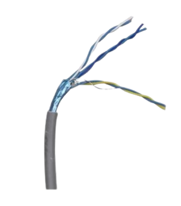 TED-ACC Câble blindé 1 paire AWG20 pour signaux et commandes 1m - CABLE-CDE1