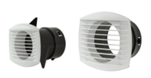 Bouche universelle Ø80 mm pour VMC double flux Insufflation et Extraction - BOUCHE80