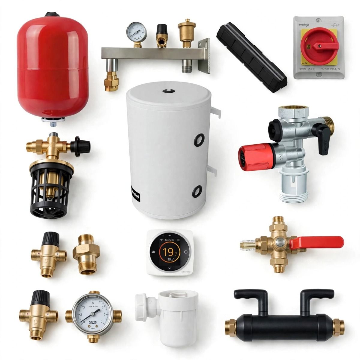 KIT ACCESSOIRES Atlantic R-O EXCELLIA S DUO 9/12kW MONO & TRI Bibloc