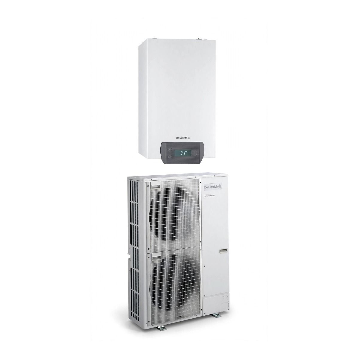 KIT PAC air/eau De Dietrich ALEZIO S Split Inverter – 11 kW – Triphasé