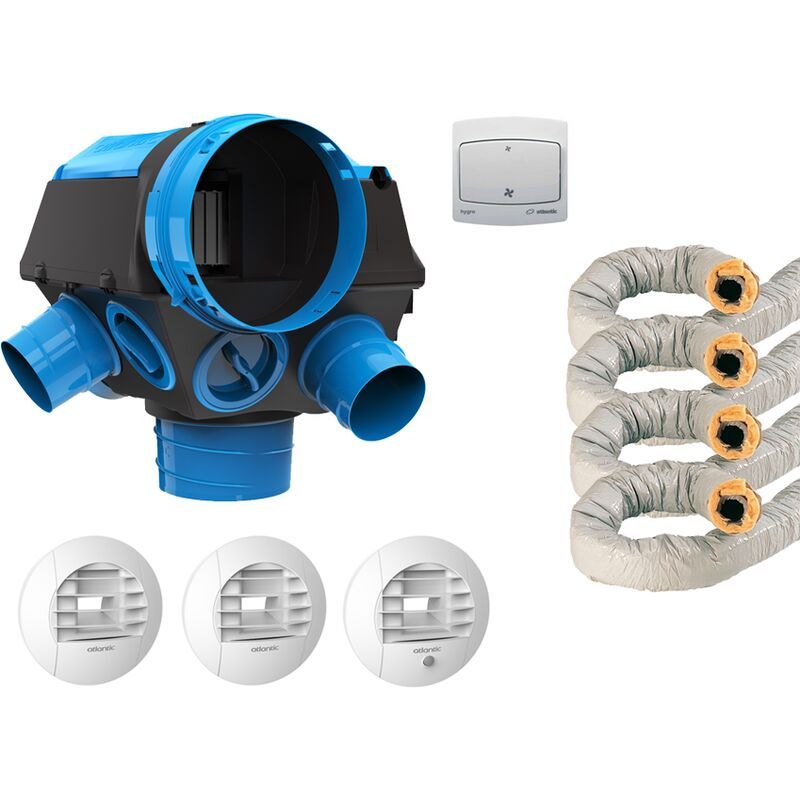 VMC Kit Simple Flux Complet Atlantic Hygrocosy BC 2