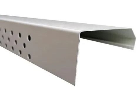 ETSM ITECOUR120  PROFILE DE COURONNEMENT BLC POUR POLY 120MM-LG3M-RAILCOURBLC120