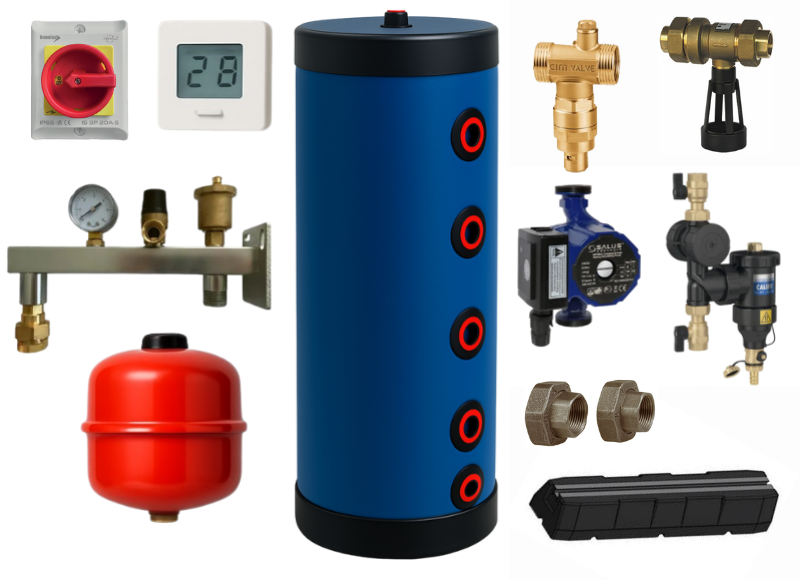 KIT Accessoires PAC R-O Isilia Monobloc - 9 kW - Monophasé avec Navilink